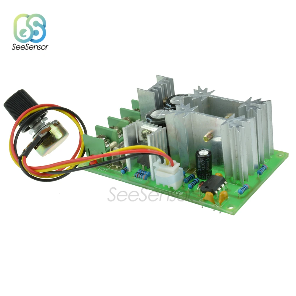 DC10 60V регулятор скорости двигателя PWM устройство управления двигателем
