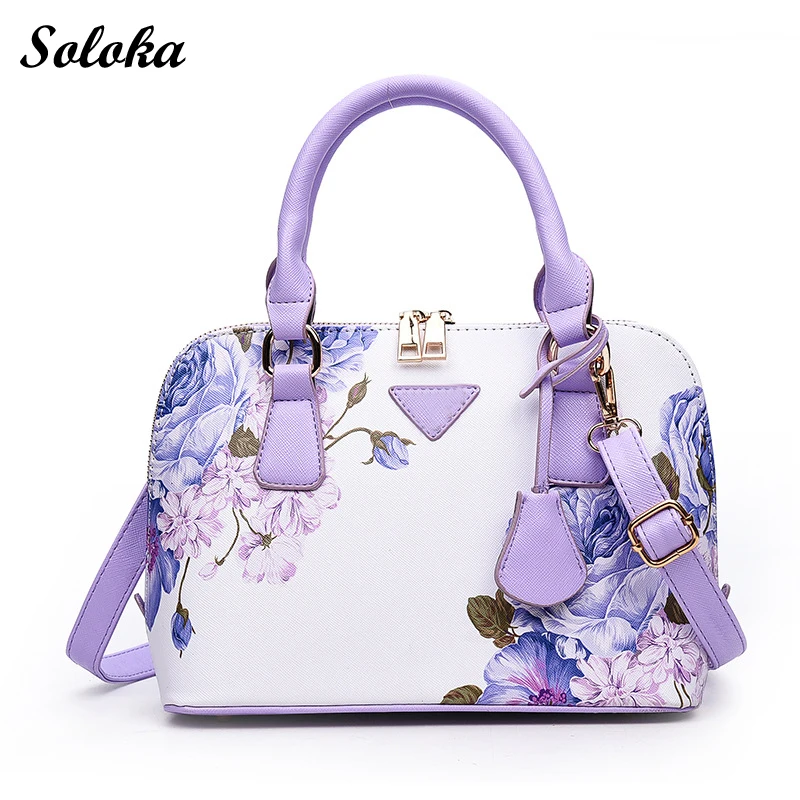 Женские Классические тоут сумки с цветочным принтом летние женские брендовые
