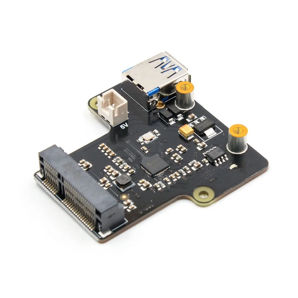 Raspberry pi X850 mSATA SSD диск плата расширения поддерживает 1 ТБ USB 3 0|Интегральные схемы| |