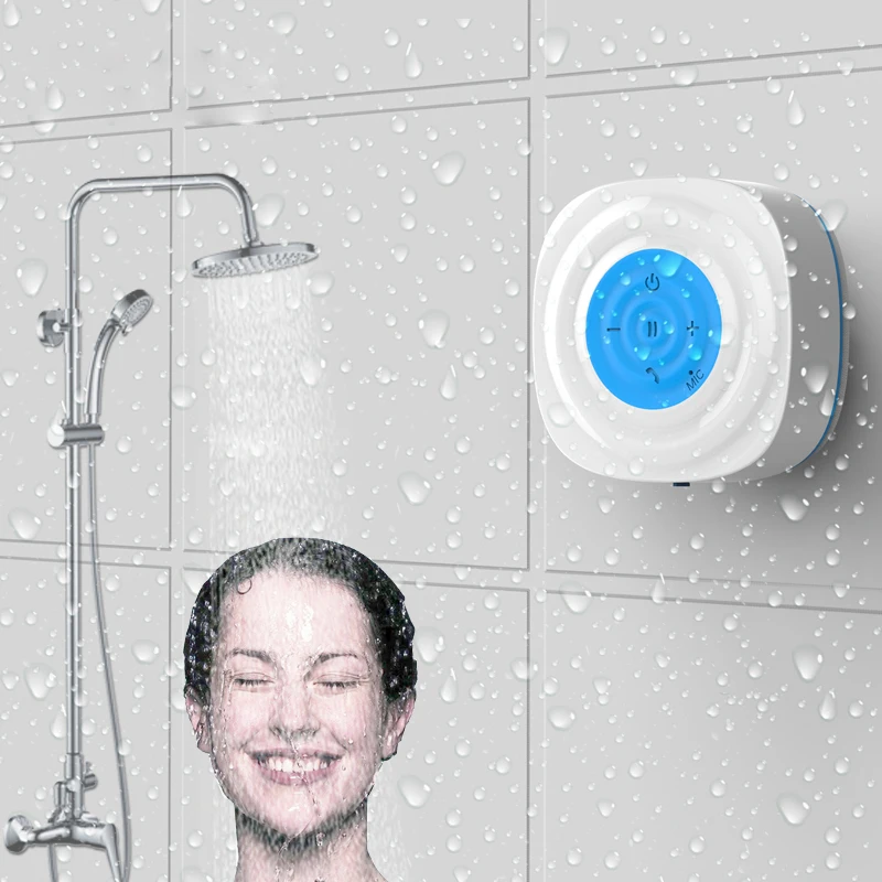 Водонепроницаемая bluetooth колонка для ванной комнаты стерео мини усилитель душа