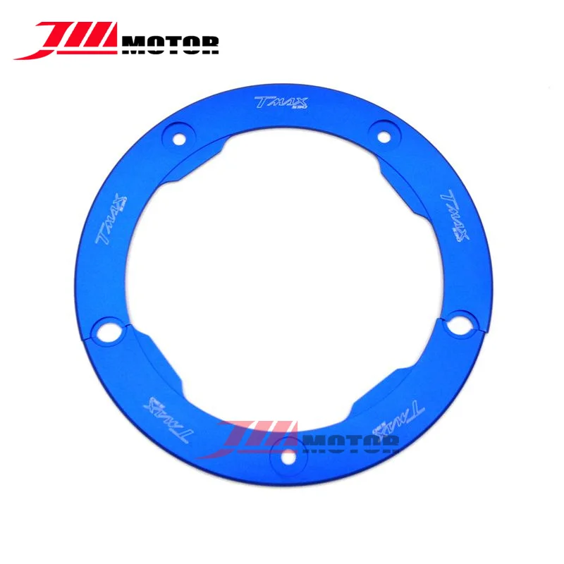 

Motorcycle CNC Aluminum Transmission Belt Pulley Protective Cover For Yamaha TMAX 530 2012 2013 2014 2015 Blue Color