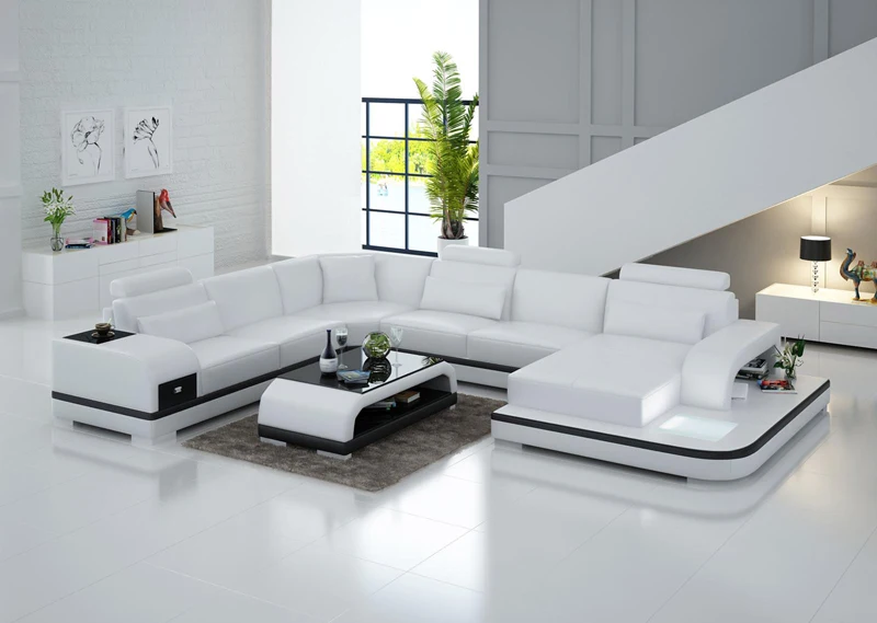 Новый дизайнерский диван угловой светодиодный светильник диван|corner sofa|corner sofa