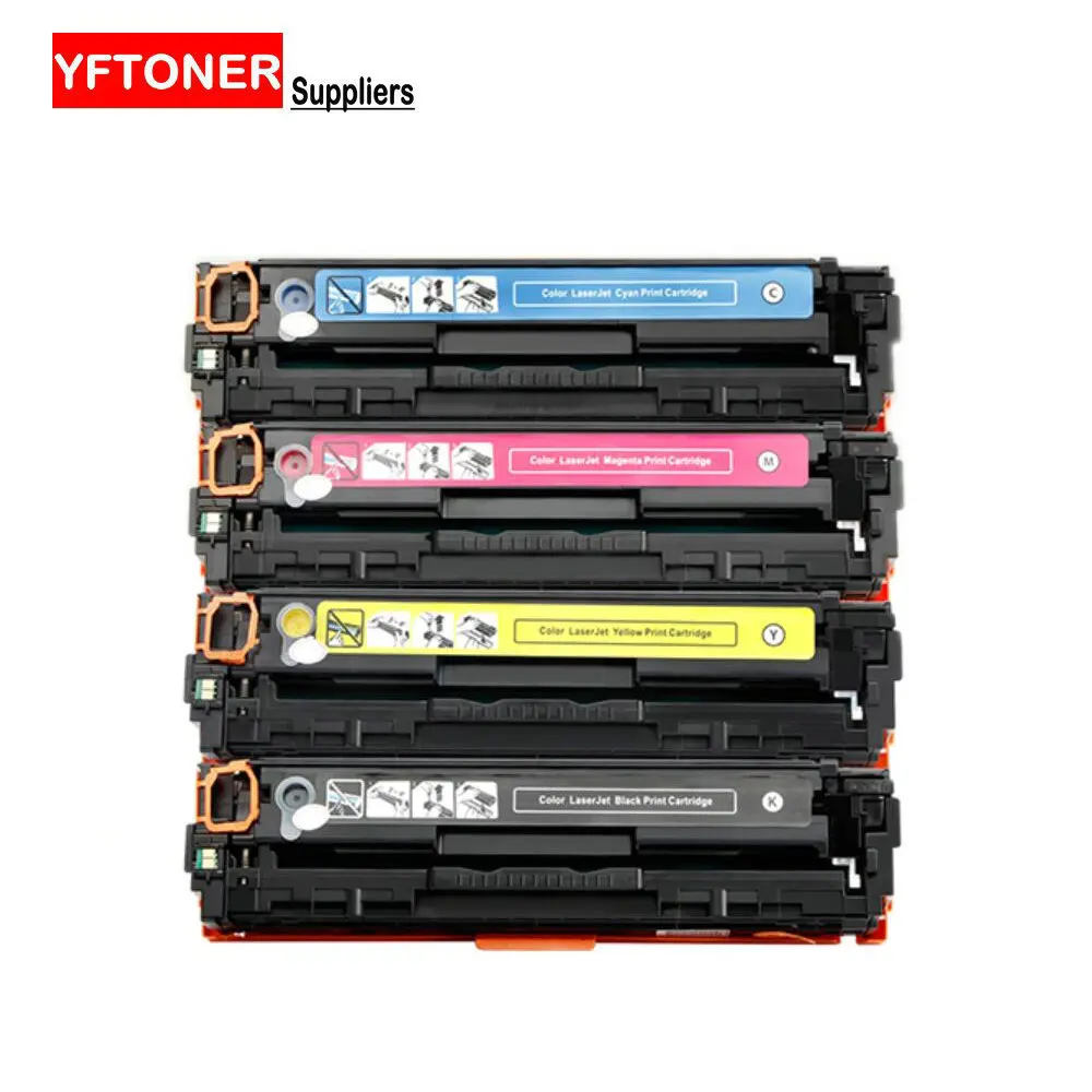 Тонер картридж CF210X CF211A CF212A CF213A для принтеров HP LaserJet Pro 200 цветов M251nw MFP M276nw|toner