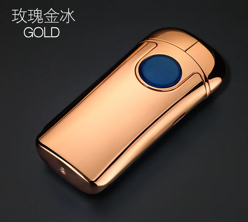Необычная USB электрическая зажигалка для сигарет Бэтмен летающее крыло открытый импульсный двойной дуговой Зажигалка перезарядка Личная DIY сделанная на заказ зажигалка