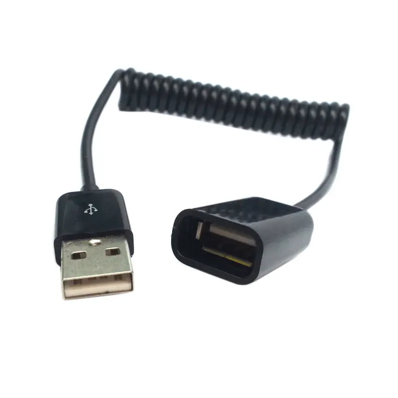 

3M/10FT Black USB 2.0 A type male to female stretch data extension CABLE for PC Laptop USB 2.0 Extended line Cable