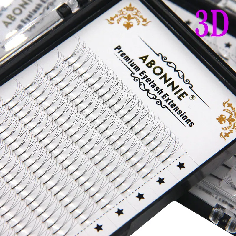 Abonnie предварительно сделанные объемные вентиляторы 3d/4d/5d/6d ресницы русский объем наращивание ресниц предварительно сделанные ресницы наращивание из искусственной норки