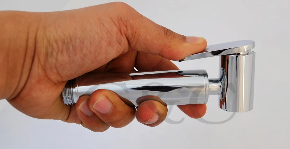 Бесплатная доставка Латунь Shattaf Биде + Т адаптер шланг держатель Toliet душ