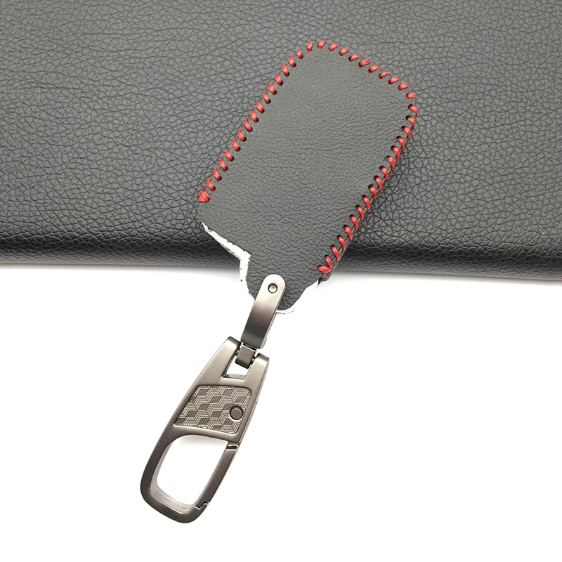 Кожаный чехол для автомобильного ключа смарт-ключа Toyota Land Cruiser Prado 150 Avensis Prius Crown For