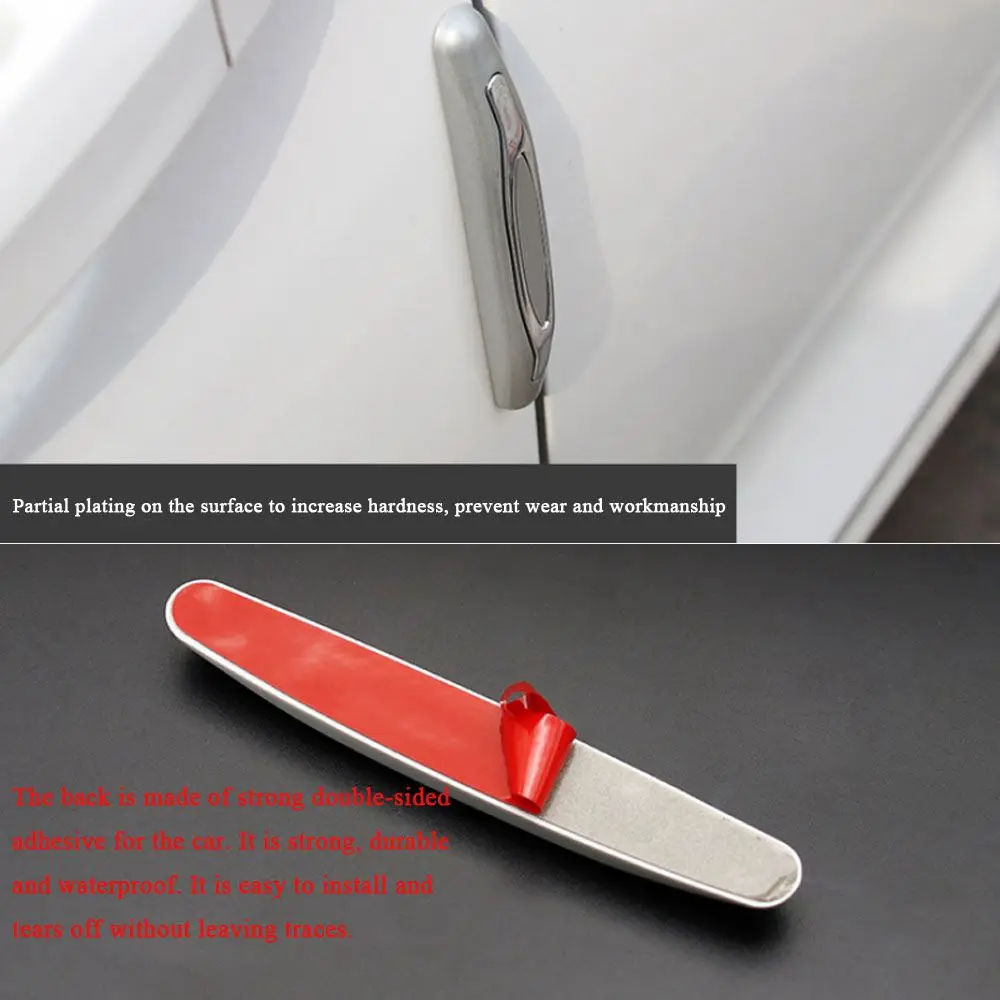 4 шт. автомобильная лента для предотвращения столкновений защита дверей Защита