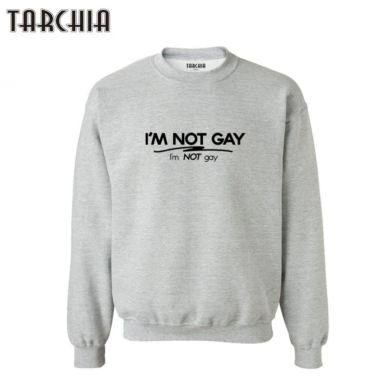 Толстовка TARCHIA Sports survetement homme персонализированная Мужская толстовка i'm not