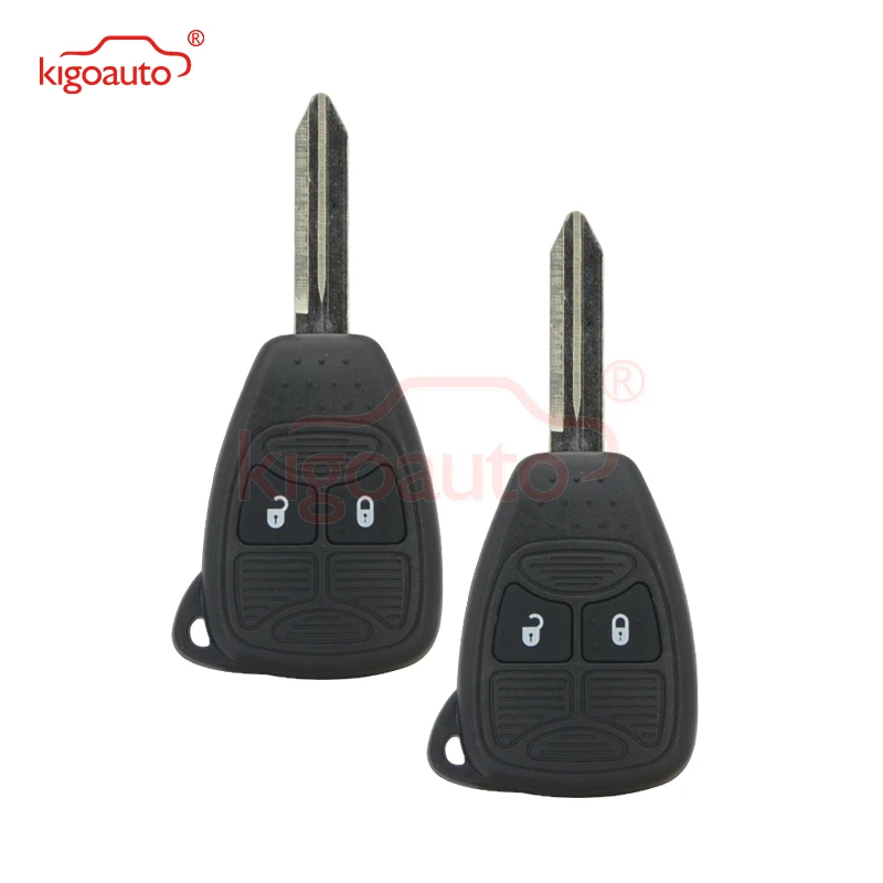 Kigoauto 2 шт. для Chrysler Dodge 300C Calibre Nitro Voyager дистанционная головка ключ 2 кнопки 434 МГц 04589318AC