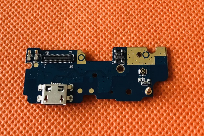 Б/у оригинальная зарядная плата с разъемом USB+ микрофон для UMI UMIDIGI C NOTE MTK6737T четырехъядерный процессор 5,5 дюйма FHD