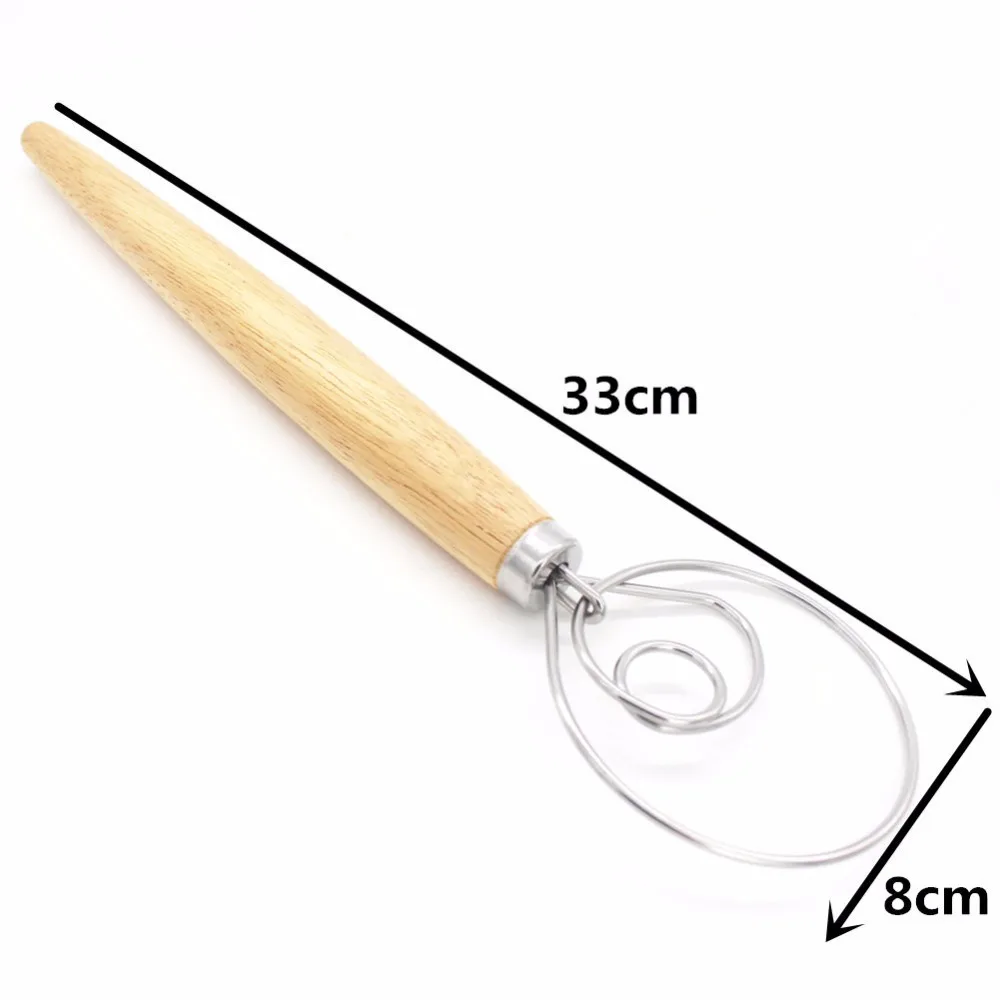 Оригинальный кухонный венчик из нержавеющей стали диаметром 13 дюймов для теста