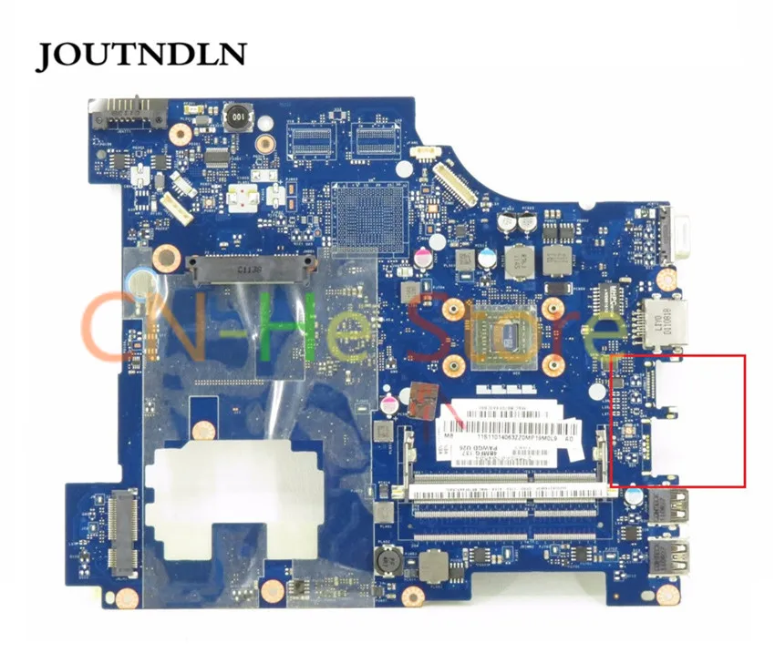 JOUTNDLN для ноутбука Lenovo G575 материнская плата LA-6757P 11S11014063 1 ram слот W/процессор протестирован JOUTNDLN для ноутбука Lenovo G575 материнская плата LA-6757P 11S11014063 1 ram слот W/процессор протестирован