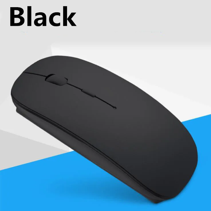 Bluetooth 4,0 мышь для Mac book air для Macbook Pro Bluetooth мышь для ноутбука компьютер souris беспроводной - Цвет: Black