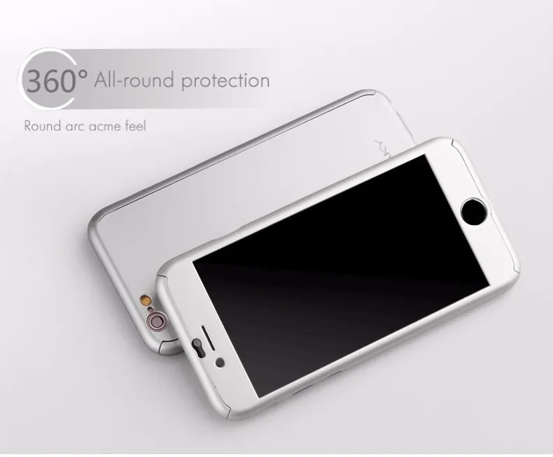 Ipaky для iPhone XS MAX чехол 360 полный защитный Жесткий PC закаленное Flim чехол для iPhone X XR 8 7 6 6s 10 s plus coque чехол s