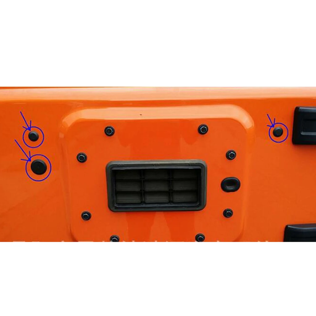 Комплект штепсельных вилок для багажника штамп Запасная шина джипа JK Wrangler Резина