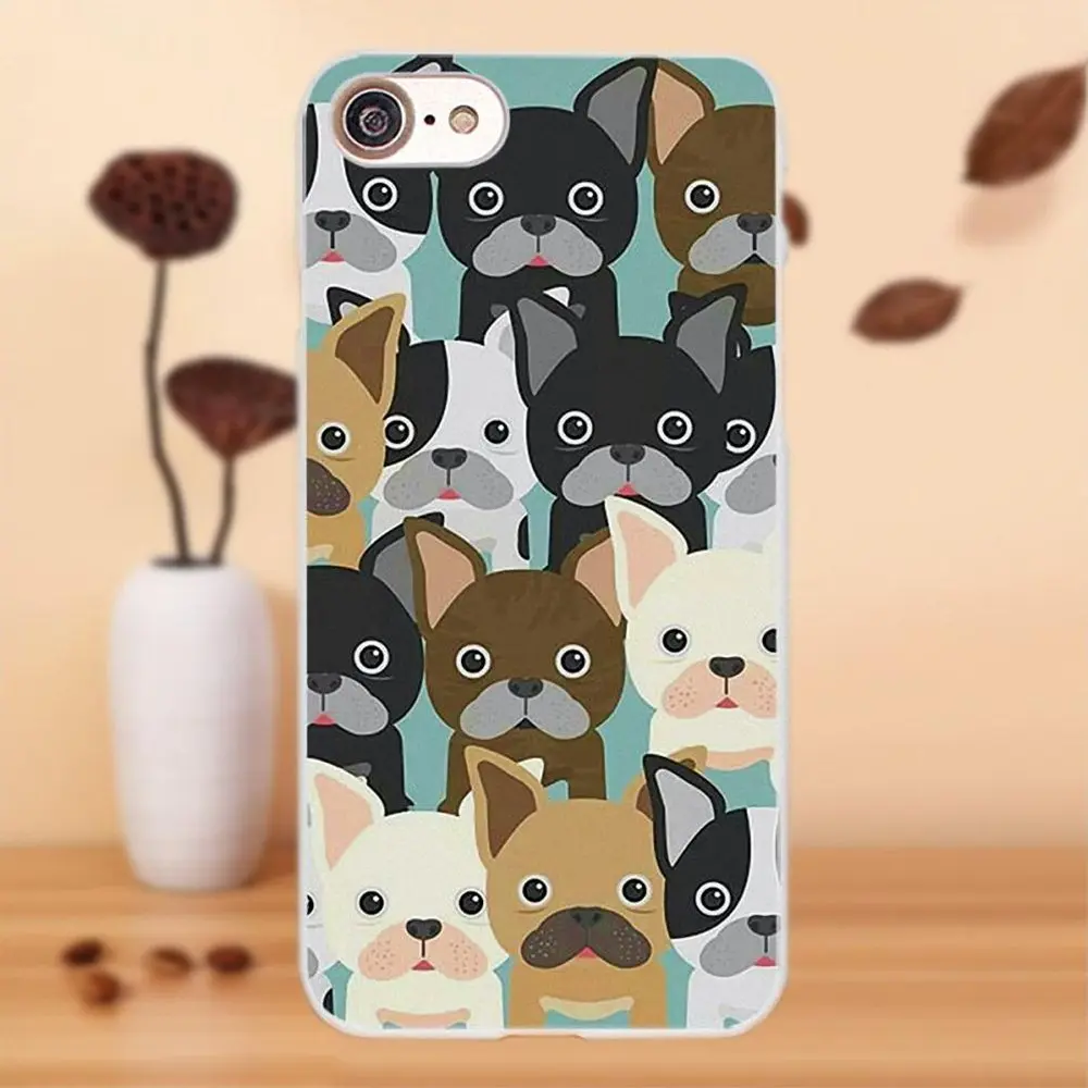 Bixedx Чехлы щенков Кабс собаки Пудель Мопс Doggy для Apple iPhone 4 4S 5 5C SE 6 S 7 8 Plus X LG G4 G5 G6 K4 K7 K8