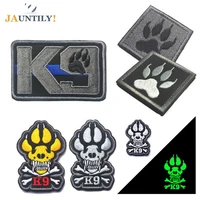jauntily 3d embroidery k 9 tactical lsaf attack dogs of war badge military patch armband us army swat armband