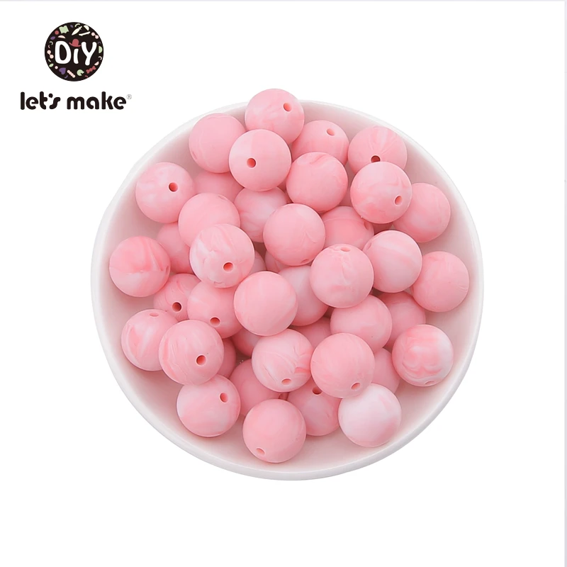 Силиконовые Бусины 12 мм без бисфенола А | Мать и ребенок
