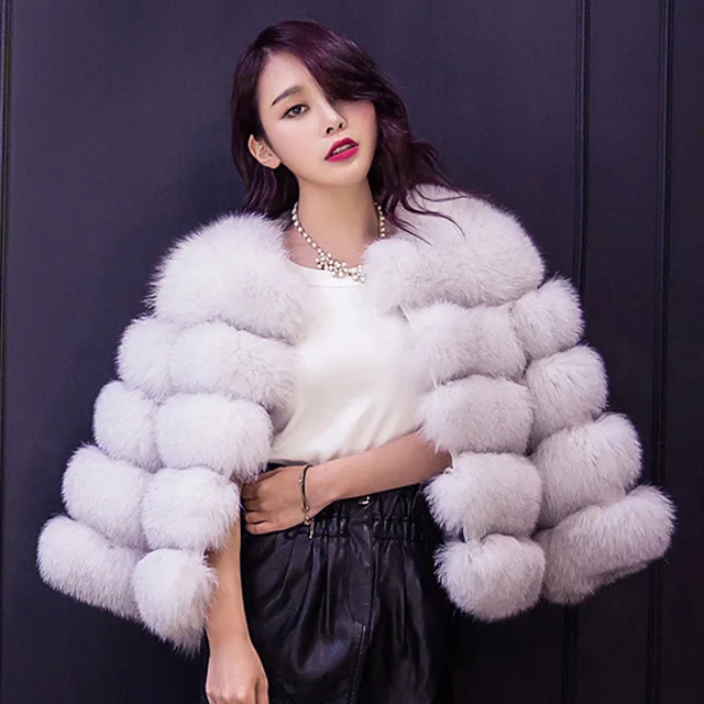 white with black tip UPPIN пальто женское большой Размеры пальто Для женщин Новинка зимы модные розовые из искусственного меха пальто элегантный Теплая верхняя одежда поддельные Меховая куртка куртка женская шуба натуральный мех шуба - Цвет: white with black tip