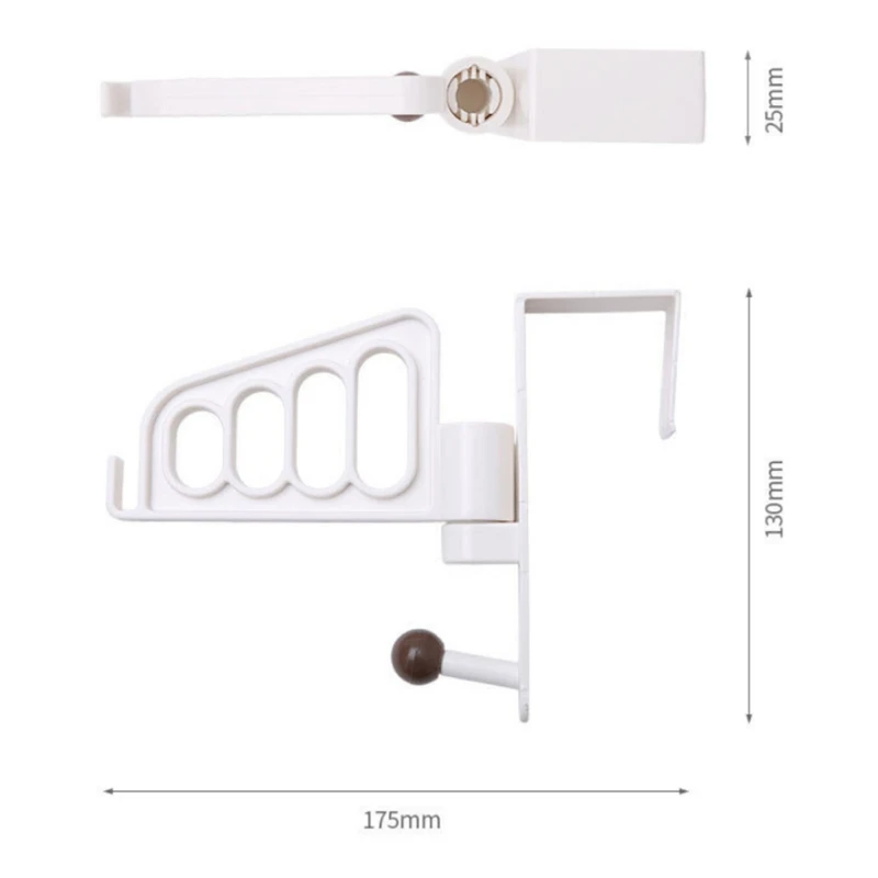 Пластиковые домашние крючки для организации хранения рельсов вешалки дверей
