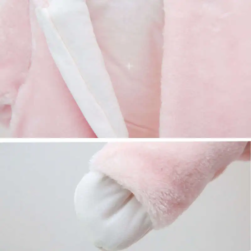 Комбинезоны для новорожденных коралловые флисовые толстовки из чистого хлопка