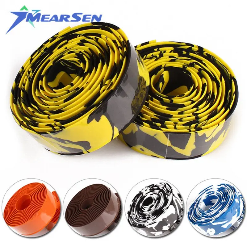 MTB Cyling Handle Belt Soft Foam Cycling Road Bike Bicycle Handlebar Tape Reflective Grip Wrap Anti-slip Anti-sweat Strap | Спорт и