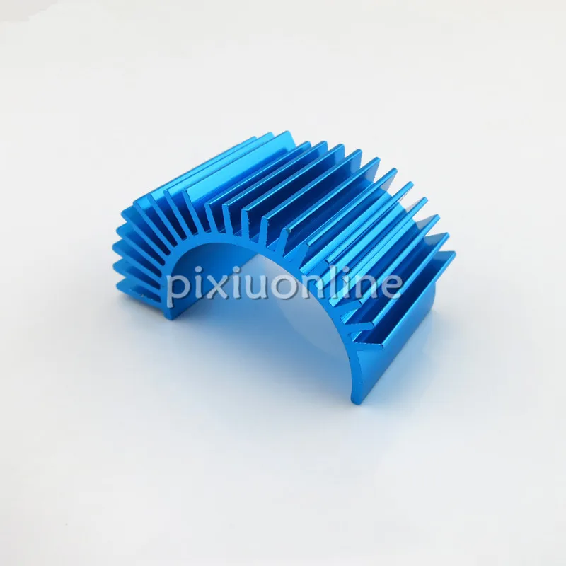 Радиатор J113b из алюминиевого сплава синего цвета для микромотора постоянного