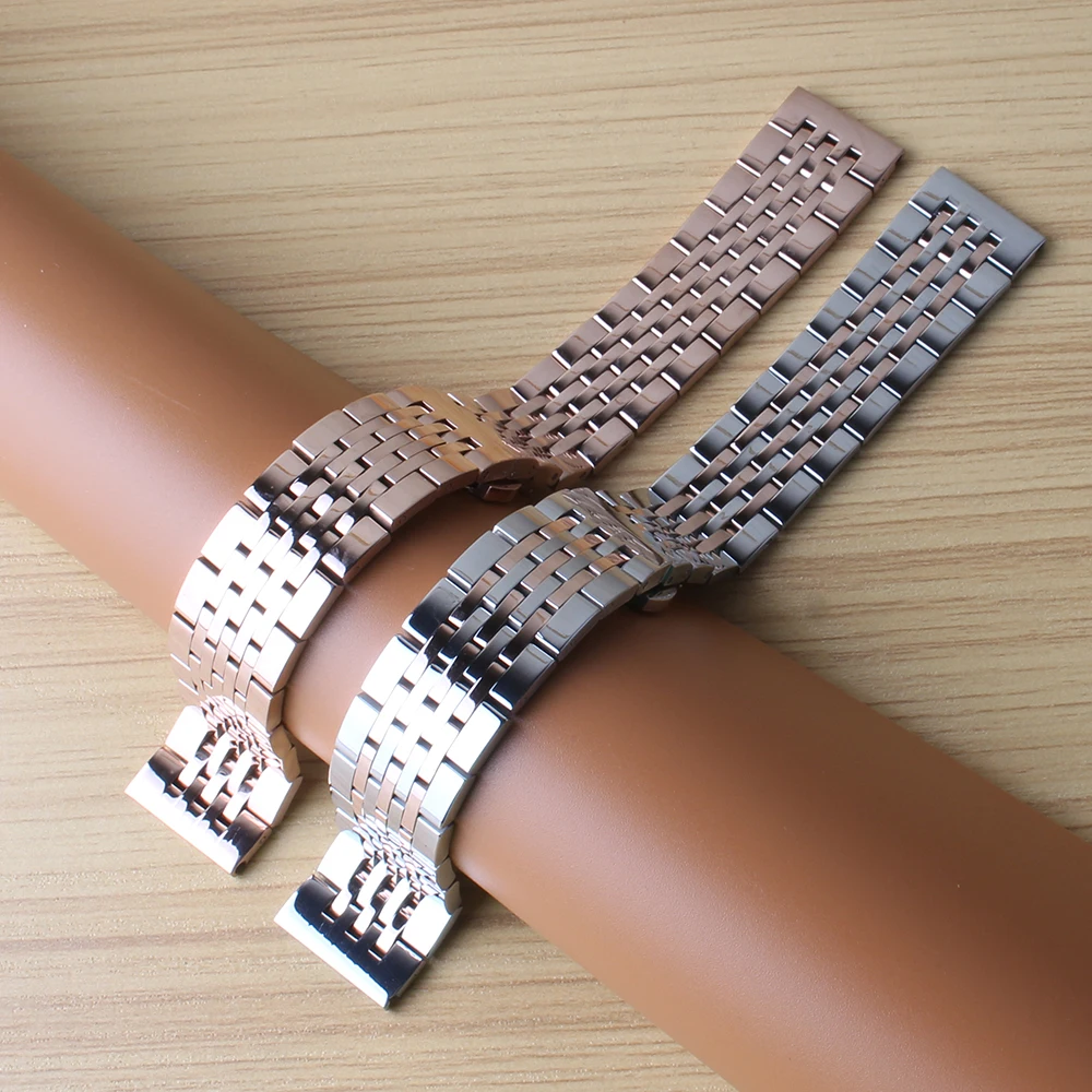 Новый стиль ремешок для часов 7 бусин брендовых роскошных мужчин и женщин
