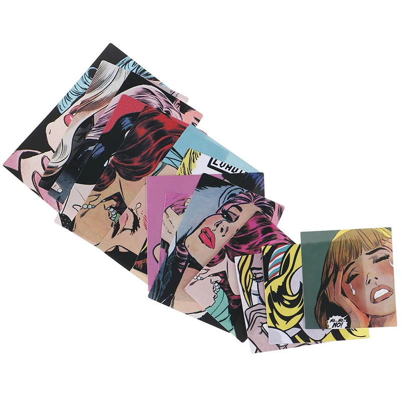 14 шт./ретро сексуальные красивые Стикеры для девочек ноутбука автомобиля