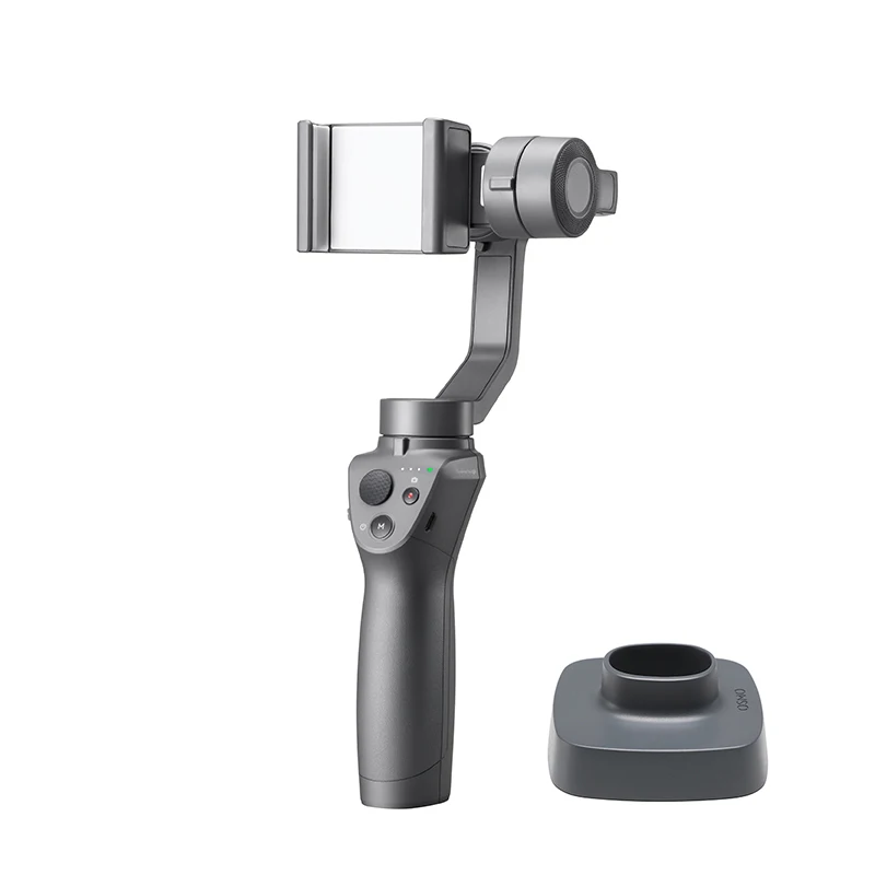 OSMO M2 with Base DJI Osmo Mobile 2 ручной карданный 3-осевой Карманный шарнирный стабилизатор для камеры телефона стабилизатор для iPhone 8X samsung huawei Xiaomi гладкая - Цвет: OSMO M2 with Base
