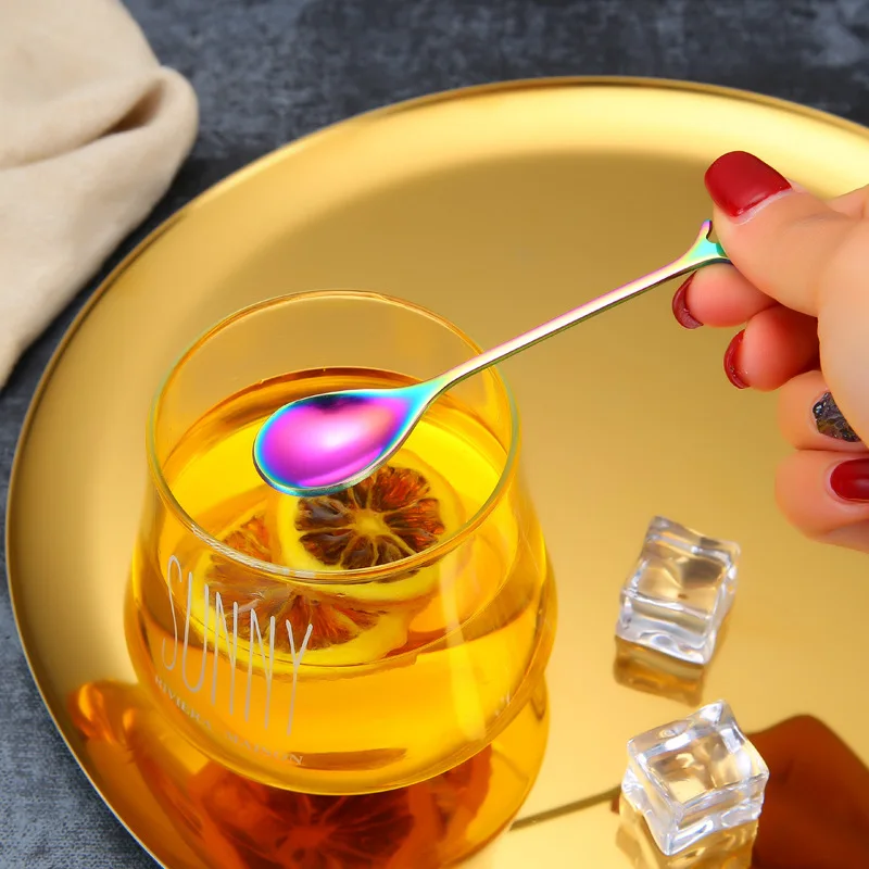 2 шт./компл. Скандинавская ложка вилка из нержавеющей стали в виде листьев