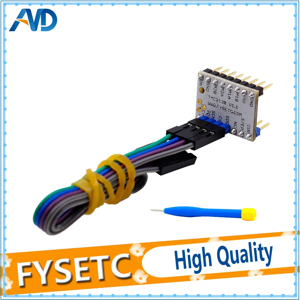 10X TMC2130 V1.1 для функции SPI шаговый двигатель с радиатором сверхтихий VS TMC2100 TMC2208 V1.0 |
