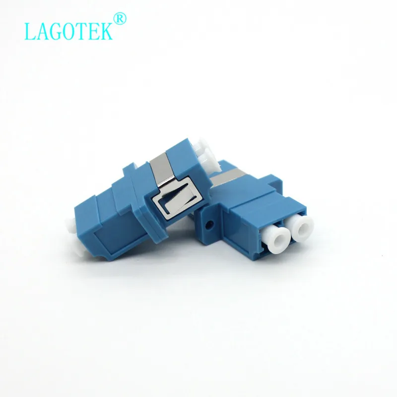 LC UPC Дуплекс одномодовый волоконно-оптический адаптер LC оптоволоконный кабель LC UPC оптоволоконный фланец LC разъем