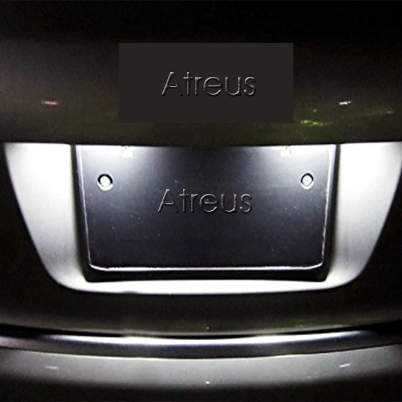 Автомобильные светодиодные фары PAKUSI для номерного знака VW Passat Touran Caddy Golf Plus Volkswagen