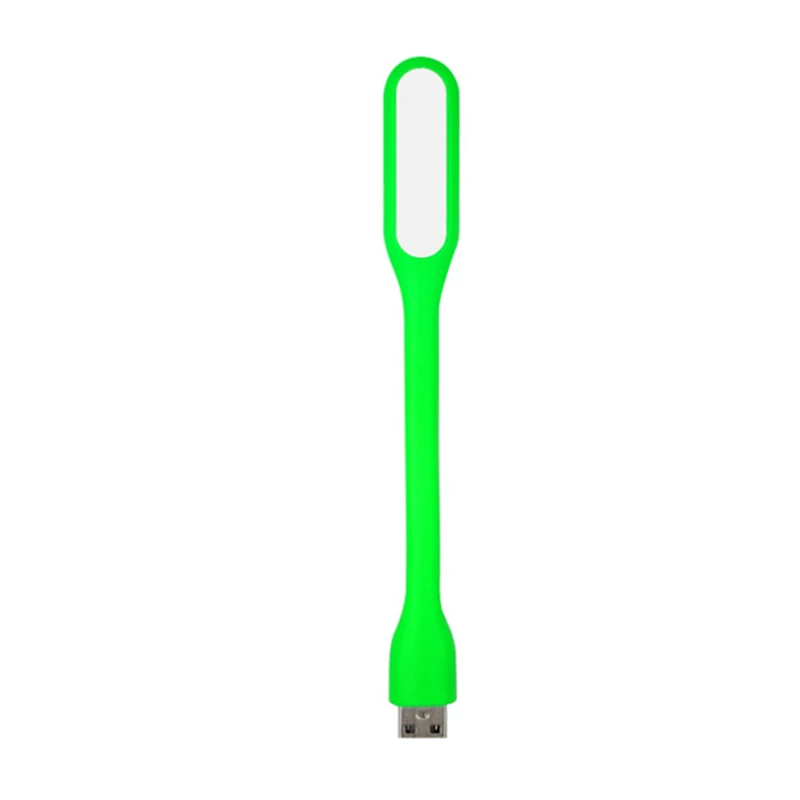 Green Рождественские Рекламные подарки USB светильник гибкий светодиодный светильник для ноутбука планшета ПК Мощный светильник для чтения для Xiaomi - Испускаемый цвет: Green