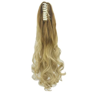 Soowee кудрявые синтетические волосы коготь конский хвост Фея хвост удлинение волос на заколке шиньон мой маленький конский хвост волосы сверху