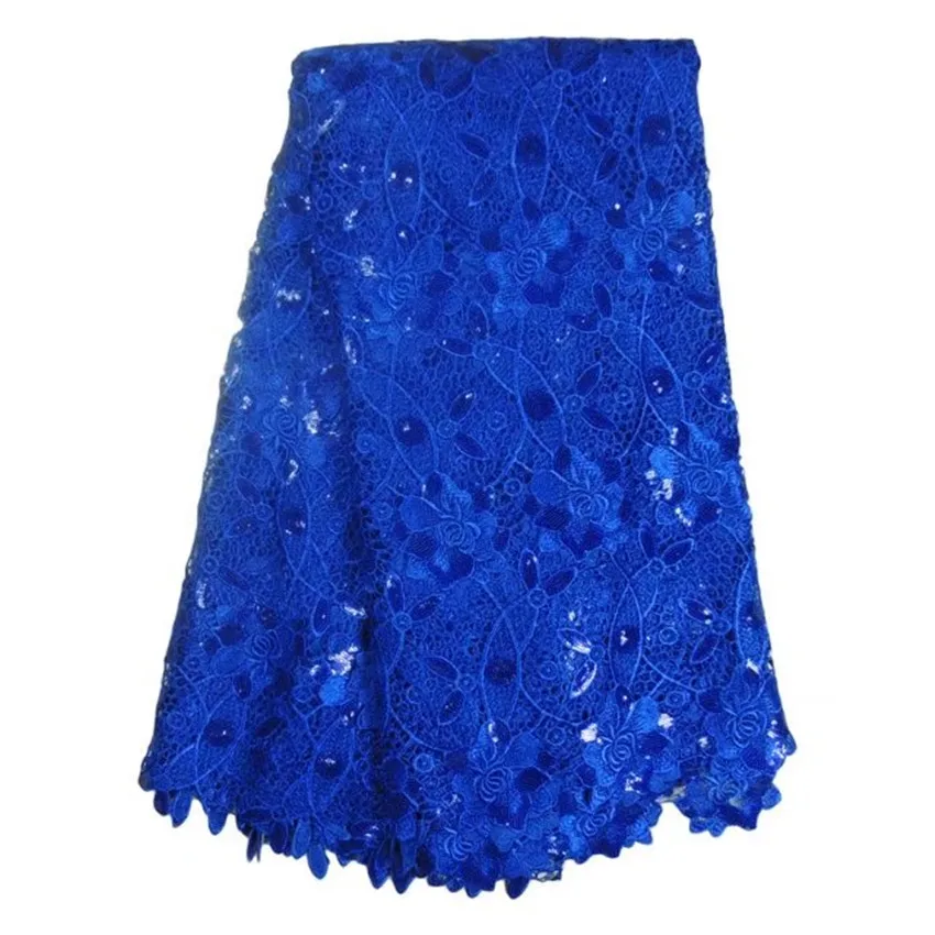 (5yards/lot)So cool sequins design water soluble lace Nigerian Guipure fabric.Hot sale popular african cord mesh fabric. | Дом и сад