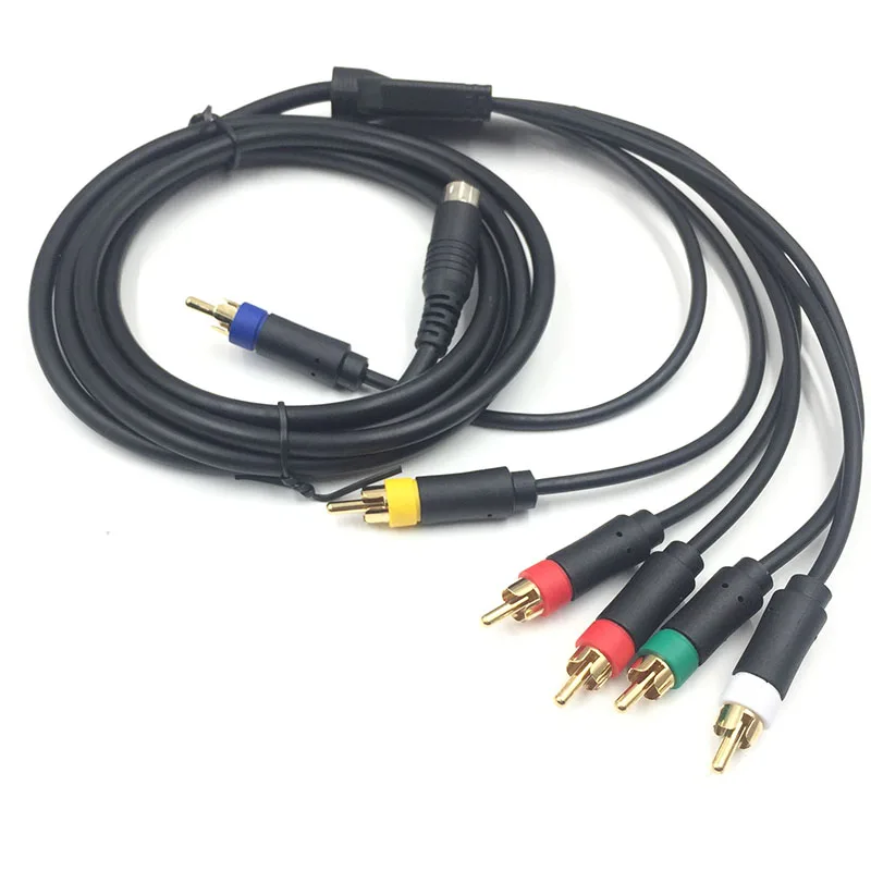 Композитный кабель для Sega Saturn RGB/RGBS RCA Sony PVM BVM NEC XM UPSCALER BNC не компонент 10 шт. |