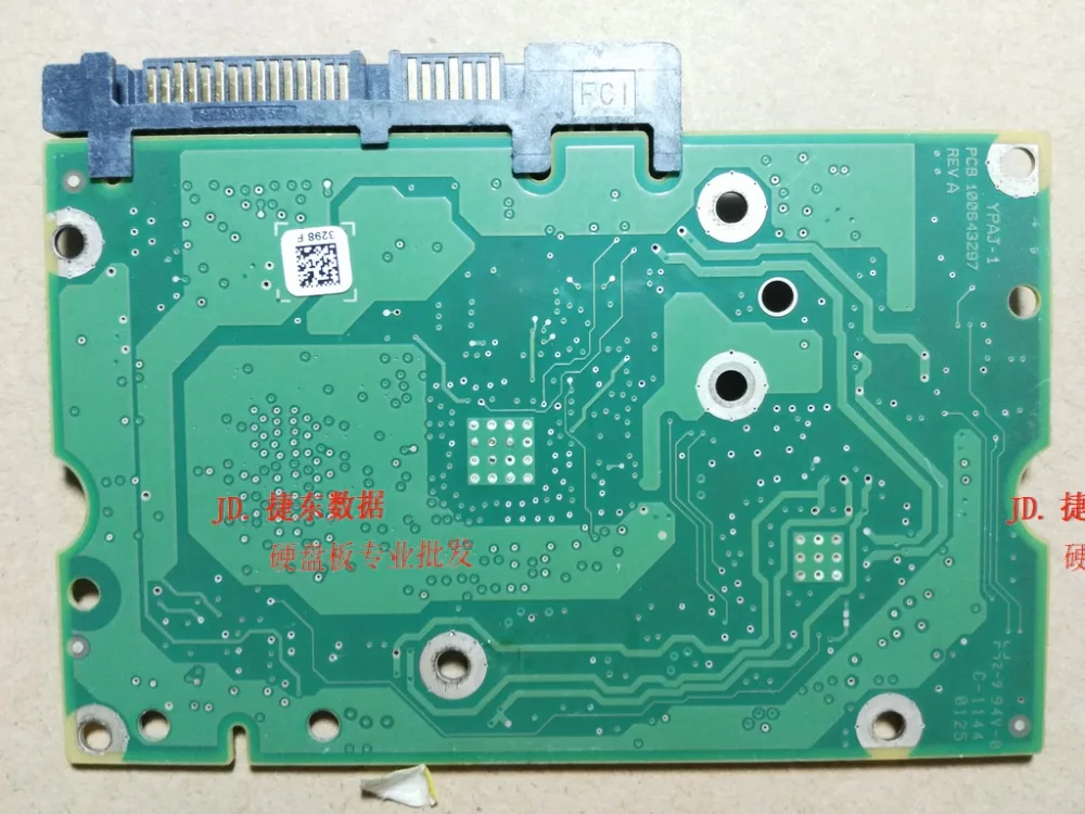 Часть жесткого диска PCB Логическая плата печатная 100643297 REV A/B Для Seagate 3 5 SATA hdd