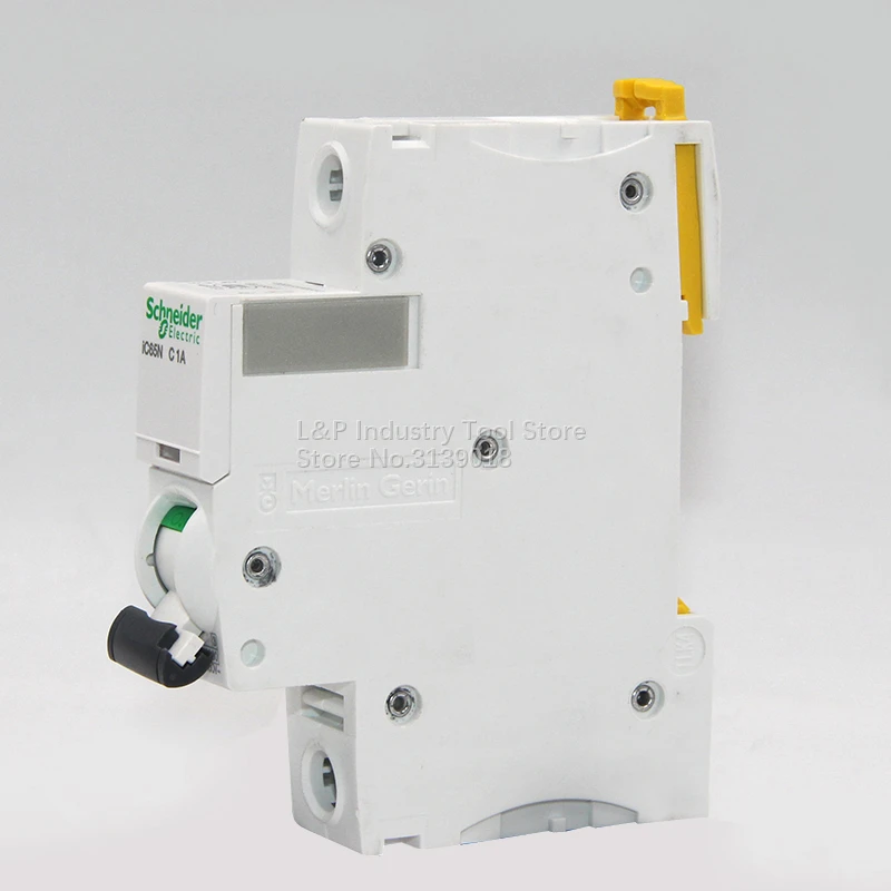 Новинка 100% оригинальный автоматический мини-выключатель Schneider IC65N 1P C1A A9F18101 -