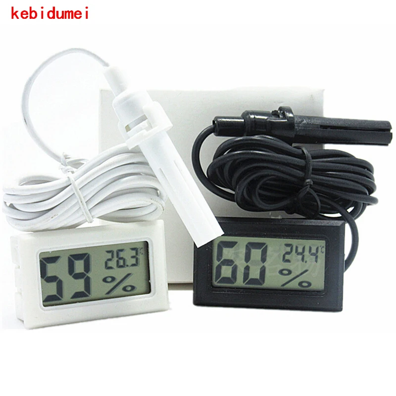 1 шт мини ЖК дисплей Дисплей цифровым термометром и гигрометром декоративные