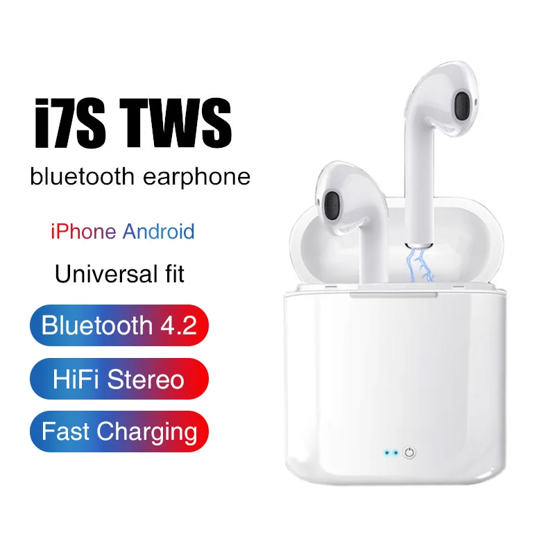 I7s tws настоящие беспроводные bluetooth-наушники мини наушники спортивные Bluetooth