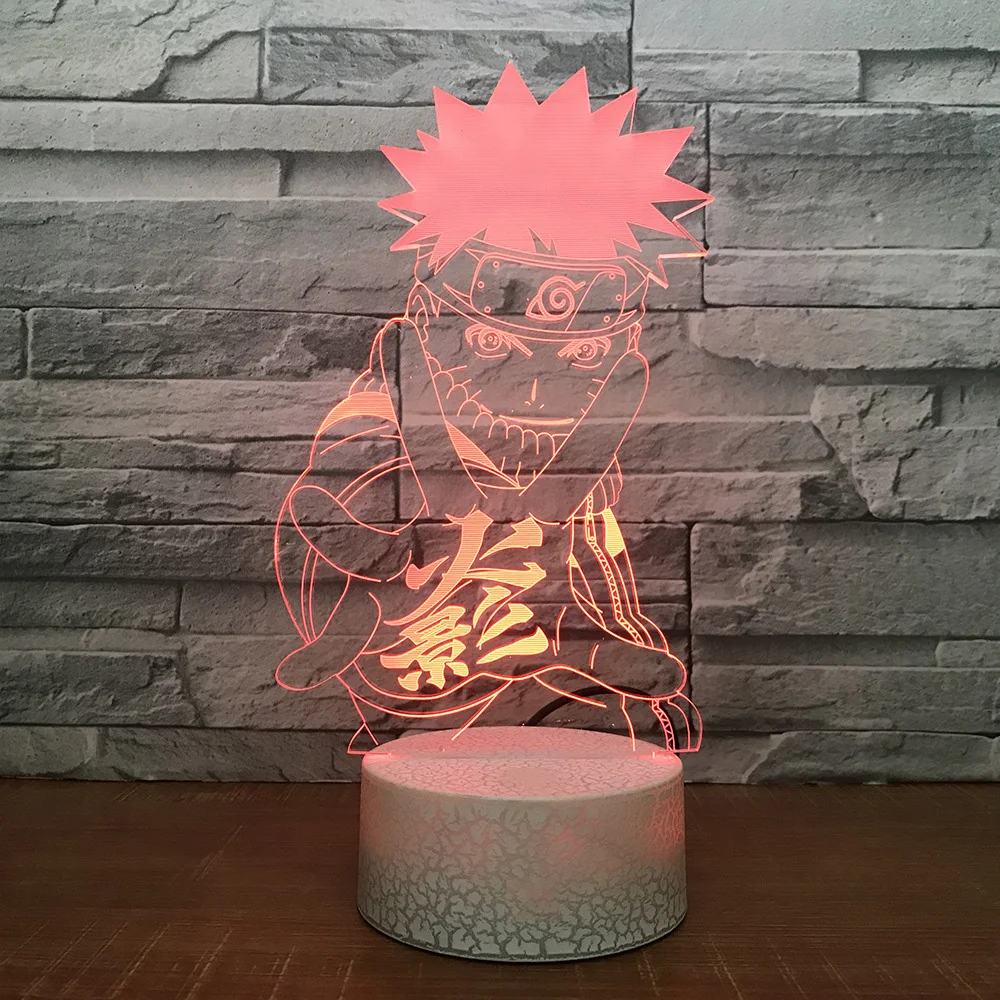 Светодиодный ночсветильник 3D детский столик для сна с изменяющимися цветами 7