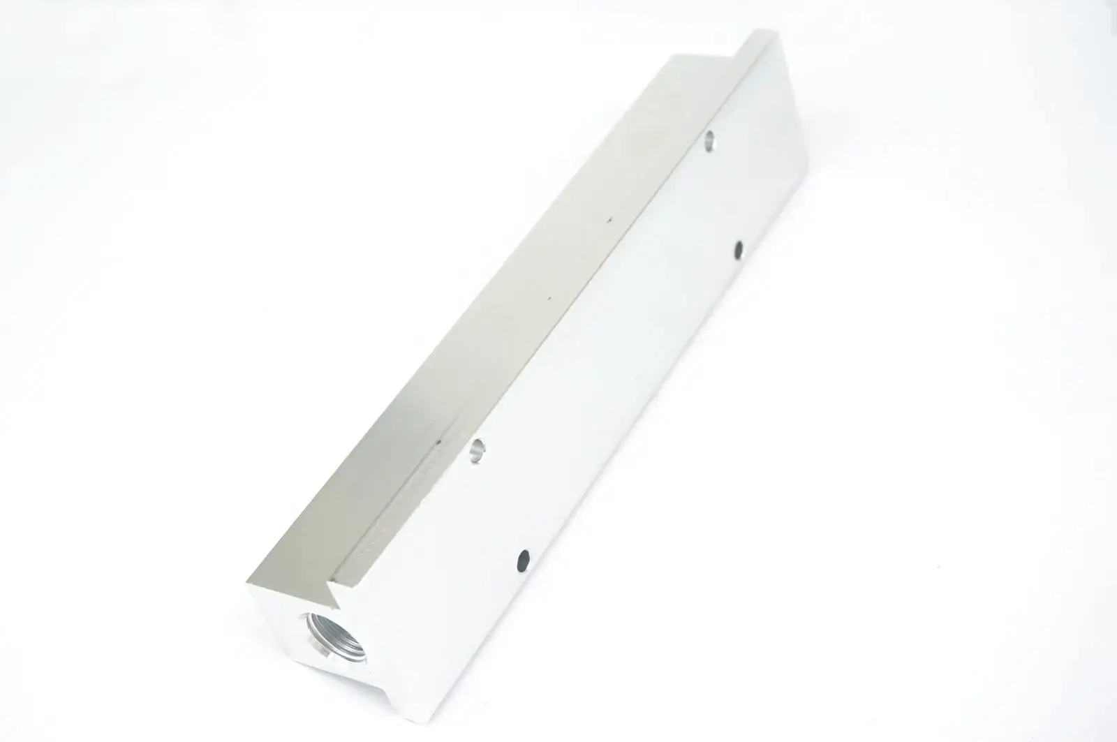 

1/4" BSP Female 5 Way Solid Aluminum T-Shape Air Manifold Block Splitter