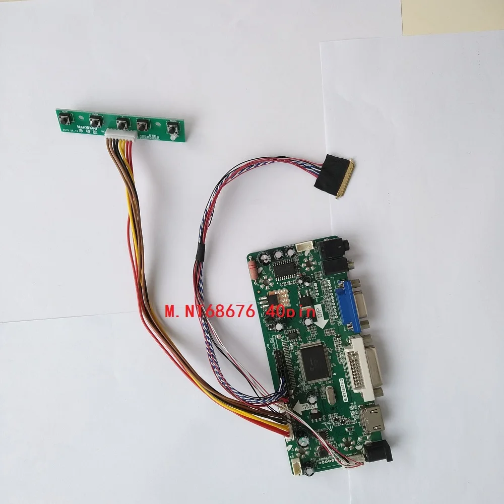 Комплект для LP116WH1(TL)(A1) 1366X768 DIY плата контроллера драйвера LG Display lcd светодиодный 11," VGA HDMI DVI аудио панель экрана
