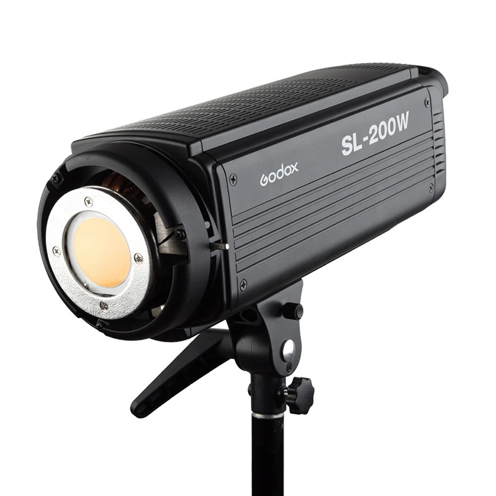 Бесплатная DHL Godox SL-200W 200Ws 5600K студийный светодиодный светильник для непрерывного