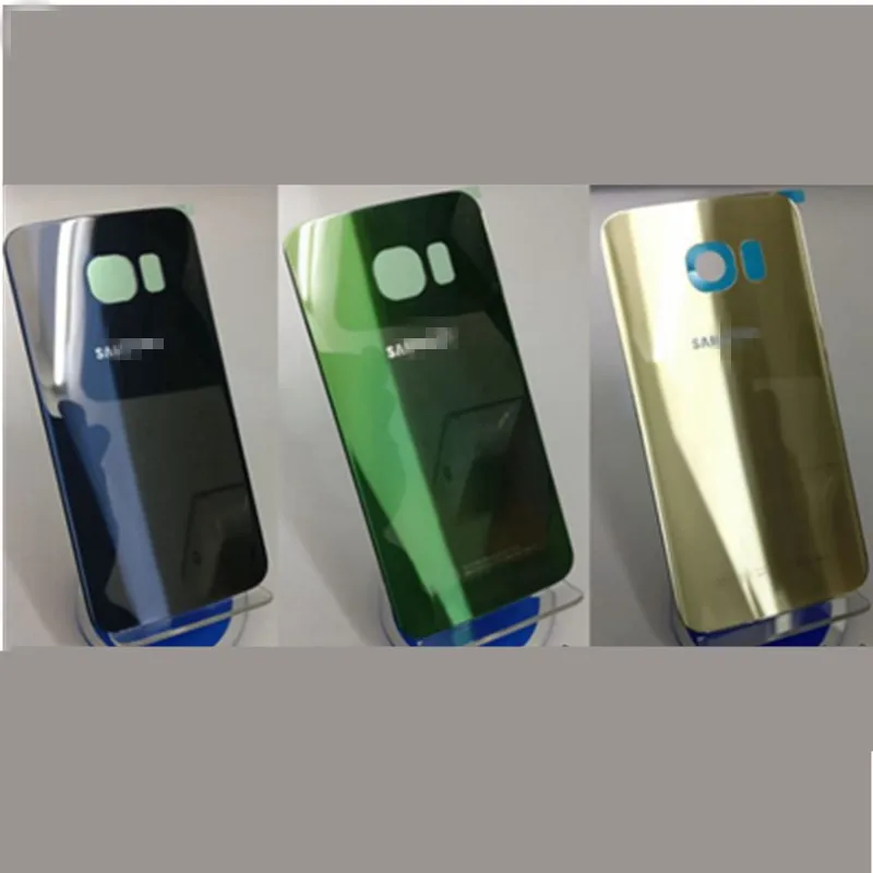 For Samsung S6edge Back Battery Cover Case Glass Rear Housing Replacement for S6 edge | Mobile Phone Housings &amp Frames