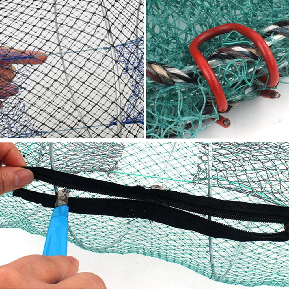 Новое поступление портативная рыболовная сеть приманка клетка для креветок